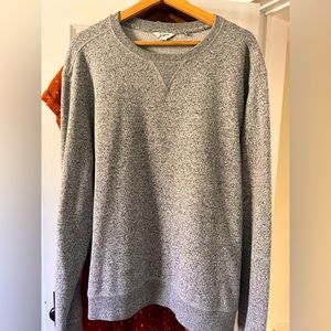 Fat Face, Heather-Grey Fleece Sweatshirt, XL.